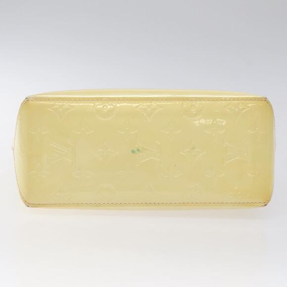 LOUIS VUITTON Monogram Vernis Reade PM Hand Bag Perle M91336 - Picture 9 of 12